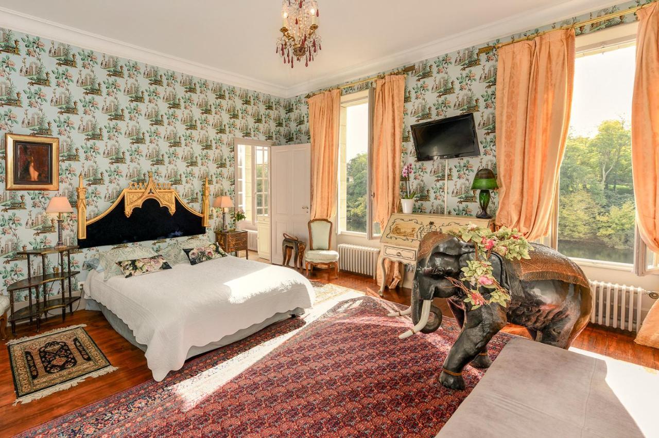 La Rebiere D'Or, B&B Et Gite Mouleydier Exteriör bild