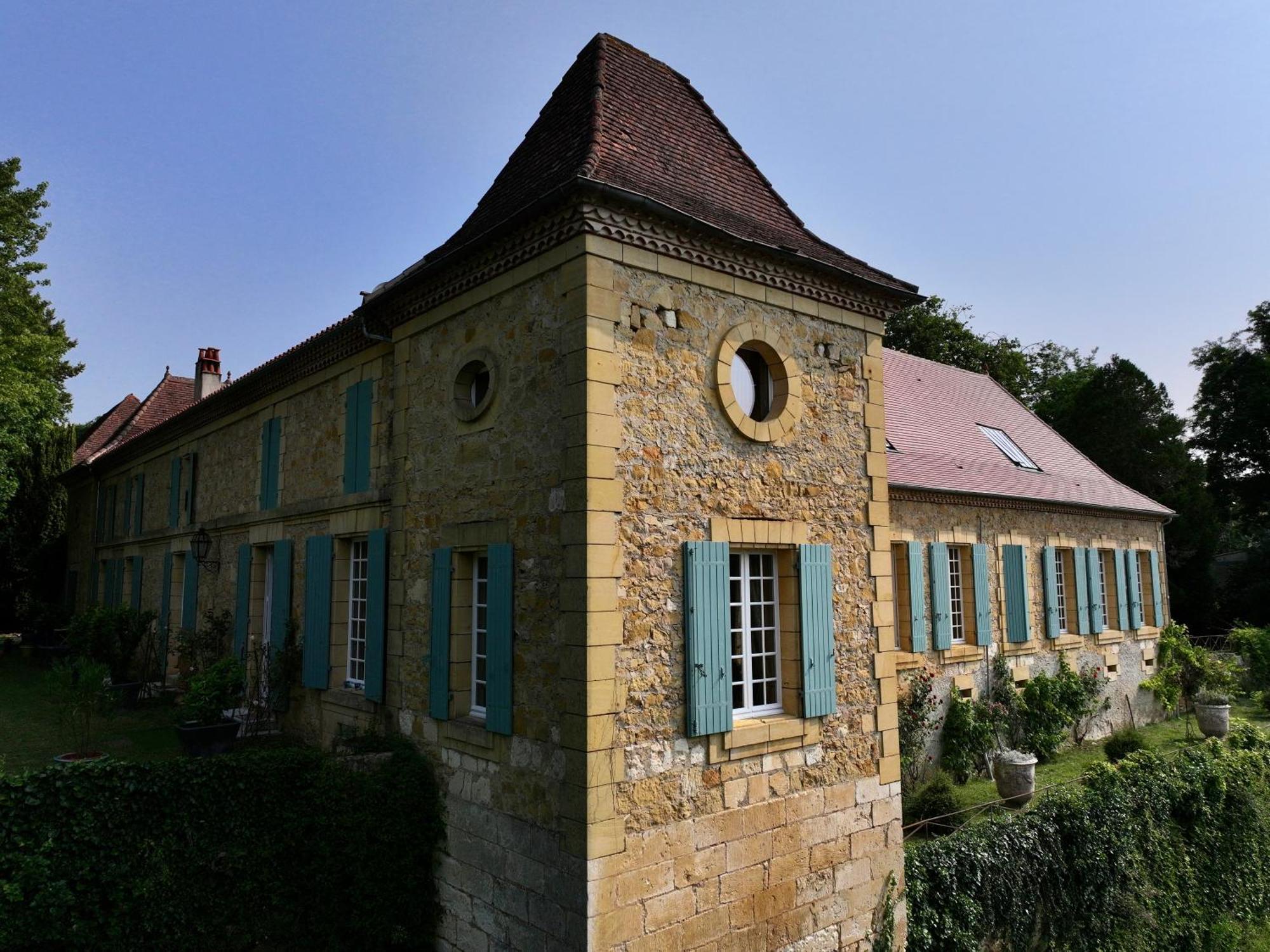 La Rebiere D'Or, B&B Et Gite Mouleydier Exteriör bild