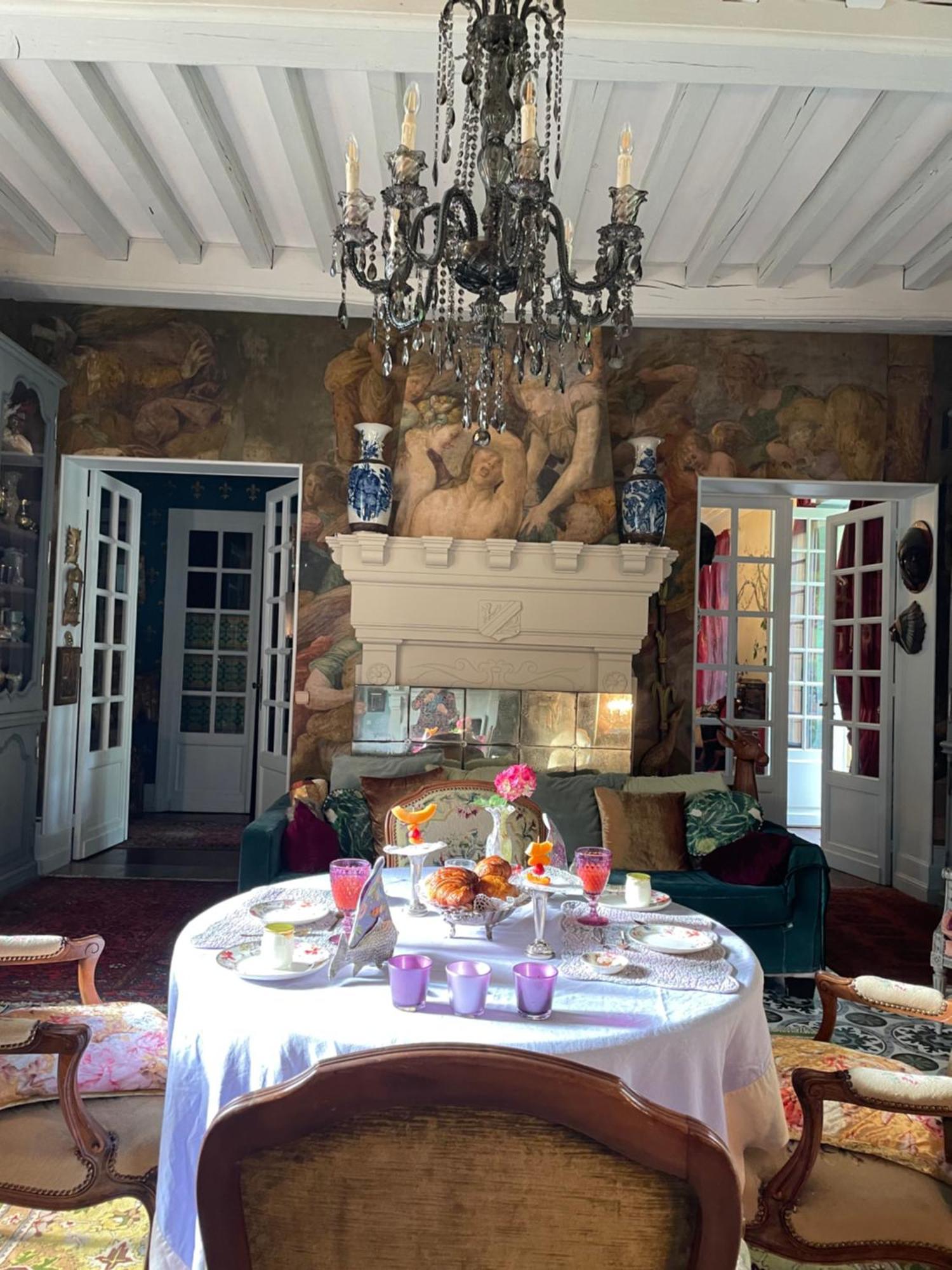 La Rebiere D'Or, B&B Et Gite Mouleydier Exteriör bild