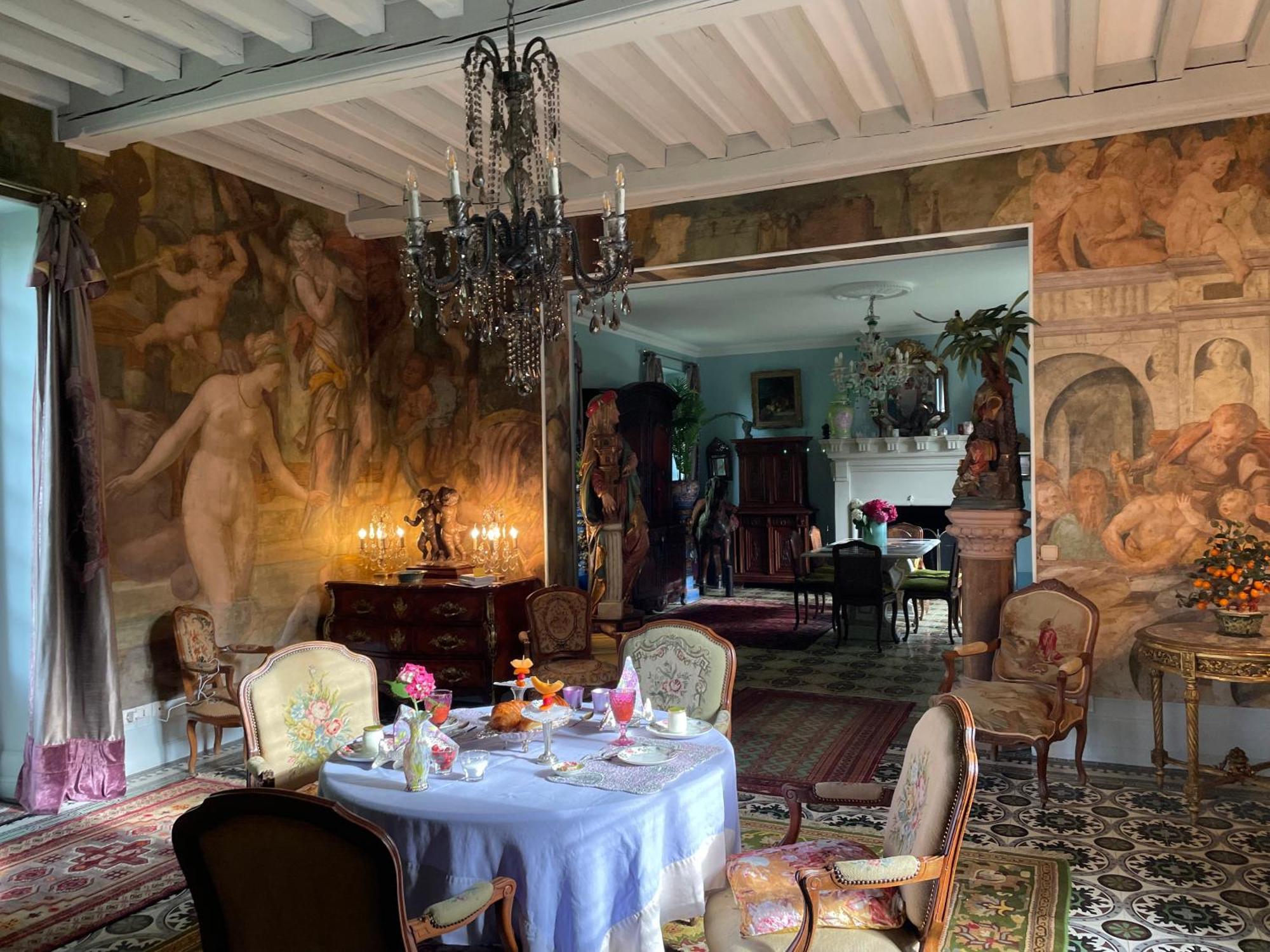 La Rebiere D'Or, B&B Et Gite Mouleydier Exteriör bild