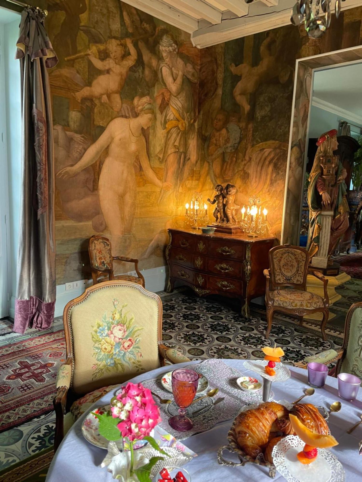 La Rebiere D'Or, B&B Et Gite Mouleydier Exteriör bild