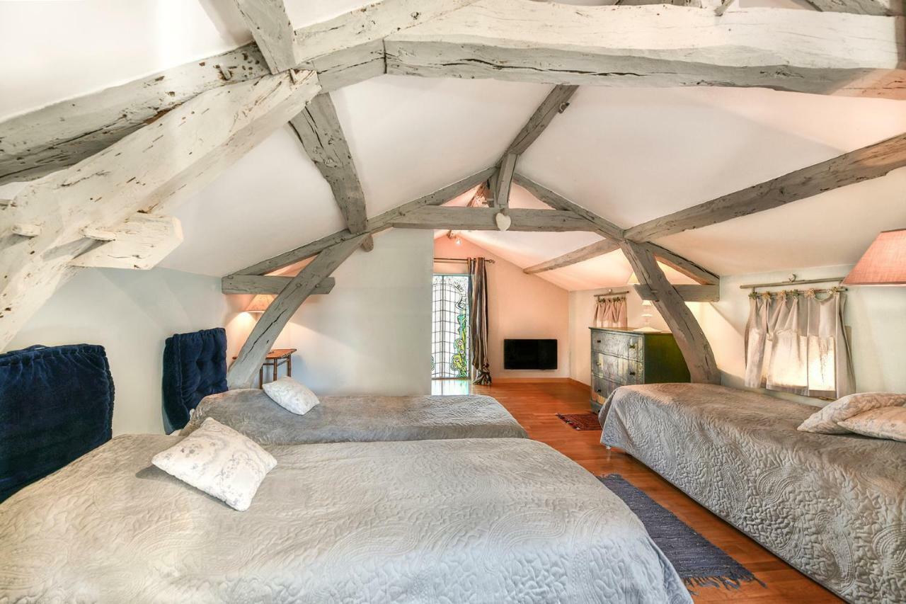 La Rebiere D'Or, B&B Et Gite Mouleydier Exteriör bild
